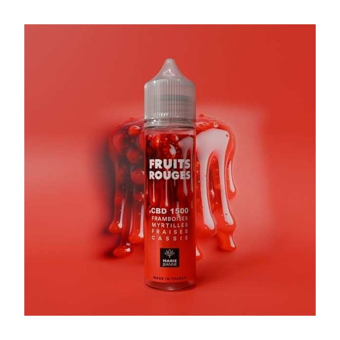 E-liquide CBD Fruits Rouges 50ml Marie Jeanne - CBD Isolat 1500mg/2500mg (1500mg)