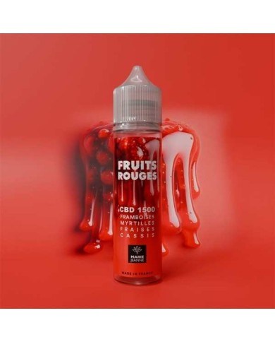E-liquide CBD Fruits Rouges 50ml Marie Jeanne - CBD Isolat 1500mg/2500mg (1500mg)