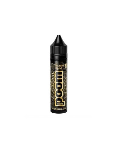 E-liquide CBD Poom Ketama Gold 50ml WEECL - Arôme Naturel Full Spectrum (1000mg)
