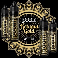 E-liquide CBD Poom Ketama Gold 50ml WEECL - Arôme Naturel Full Spectrum (1000mg)