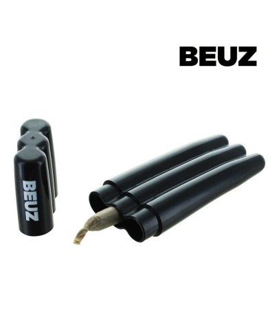 Lot de 12 étuis pour 3 cônes pré-roulés BEUZ