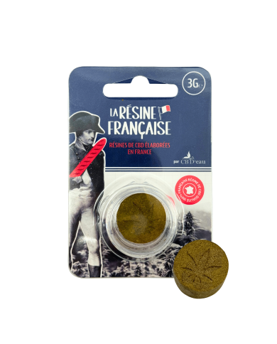 Résine CBD 3gr - POLLEN JAUNE | LA RÉSINE FRANÇAISE