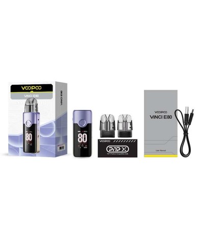 Kit Pod Vinci E80 3000mAh - Voopoo (Rose Red)