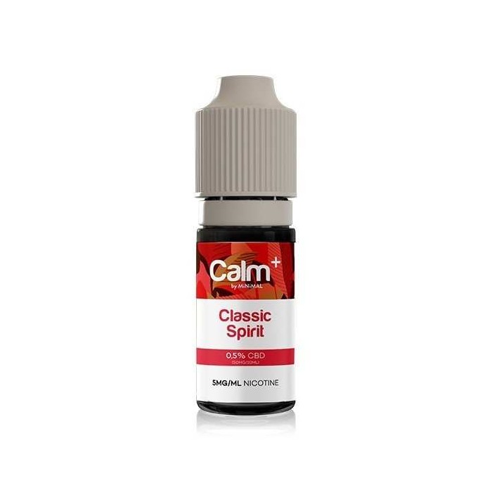Classic Spirit 10ml Calm+ by Minimal - E-liquide CBD Nicotine FUU (20 mg/ml)