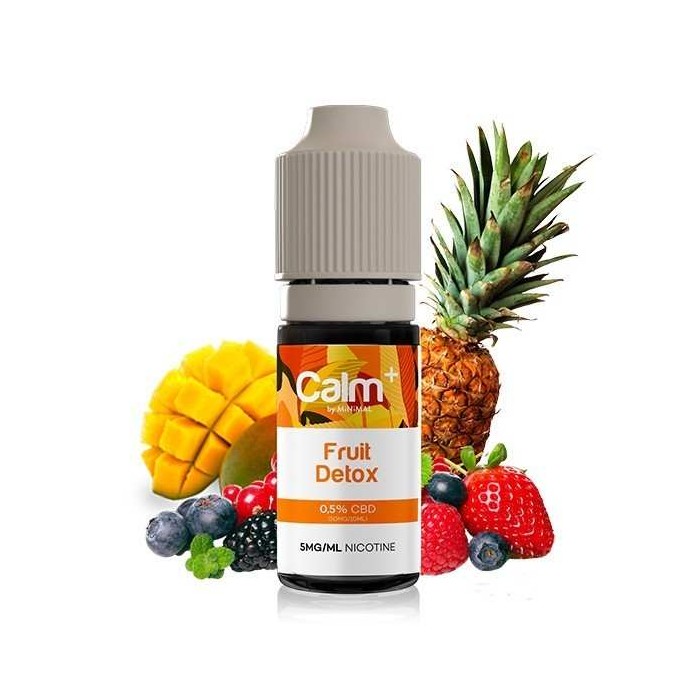 E-liquide Fruit Detox 10ml Calm+ CBD Nicotine - FUU (20 mg/ml)