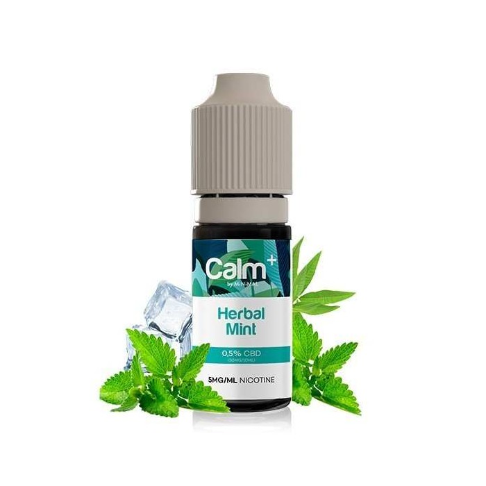 E-liquide CBD Herbal Mint 10ml Calm+ by Minimal - FUU (20 mg/ml)