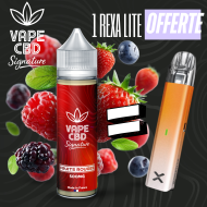 Pack eliquide CBD Fruits Rouges Vape CBD Signature 50ml (500mg)