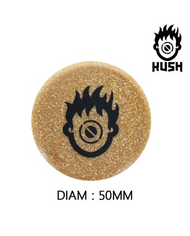 Grinder en chanvre 50 mm Kush Bong Organic Marron
