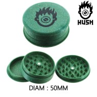 Grinder en chanvre 50 mm Kush Bong Green Organic