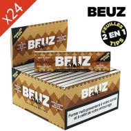 Feuilles à rouler Beuz Star Slim Non Blanchies + Filtres