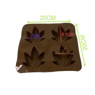 Moule alimentaire 4 compartiments marron