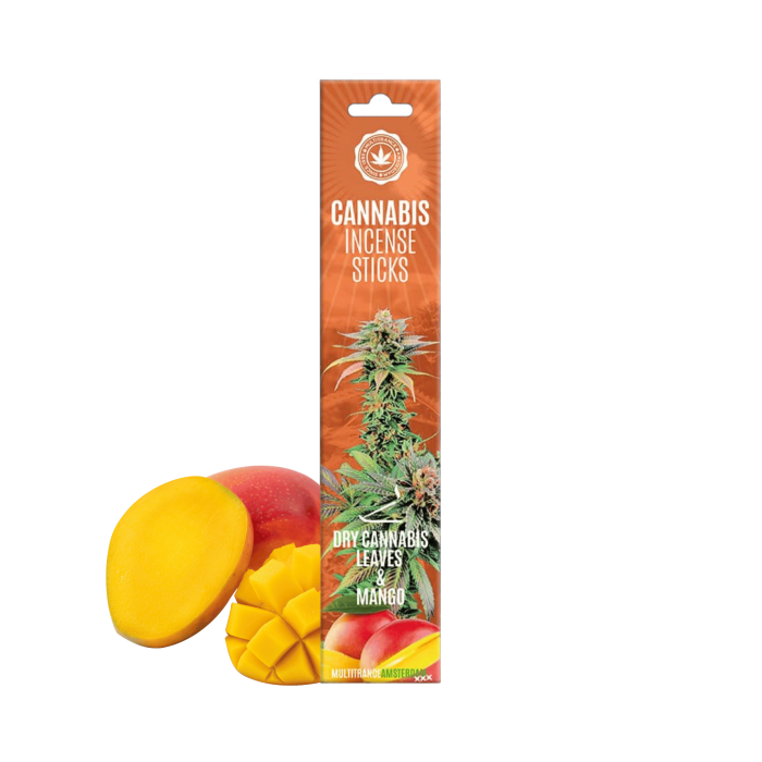 Bâtonnets d'encens cannabis et mangue Multitrance
