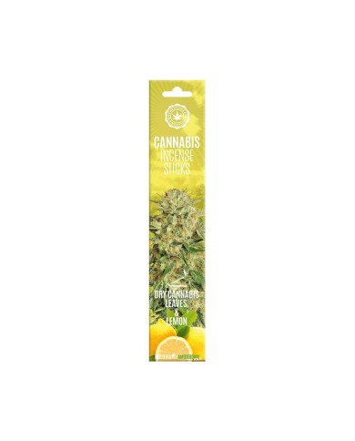 Encens Dry Cannabis Lemon Multitrance 15 bâtonnets
