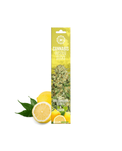 Encens Dry Cannabis Lemon Multitrance 15 bâtonnets