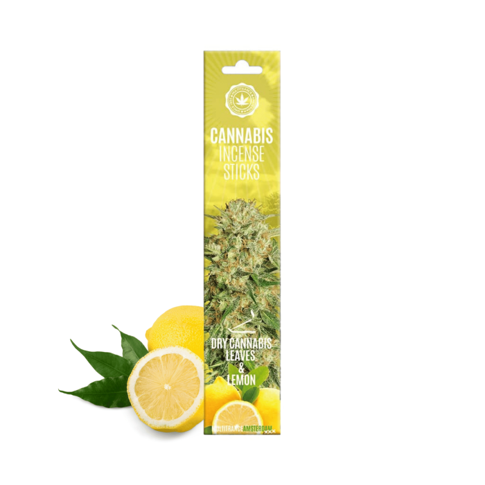 Encens Dry Cannabis Lemon Multitrance 15 bâtonnets