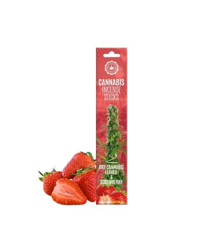 Bâtonnets d'encens au cannabis strawberry Multitrance
