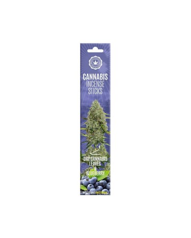 Encens Cannabis Dry Cannabis & Blueberry - 15 bâtonnets